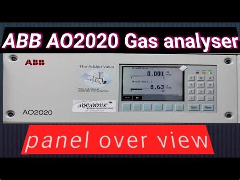 gas analyzer working principle in hindi|Gas Analyser model AO2020 panel overview and working.